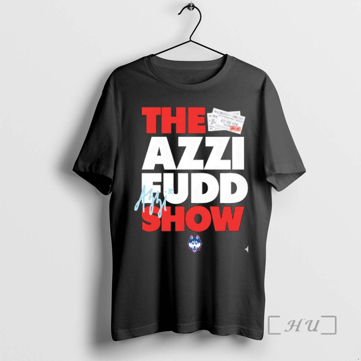 Officials Uconn Huskies The Azzi Fudd Show Signature T-Shirts, Hoodie, Sweatshirt | CoreVibeTees.com