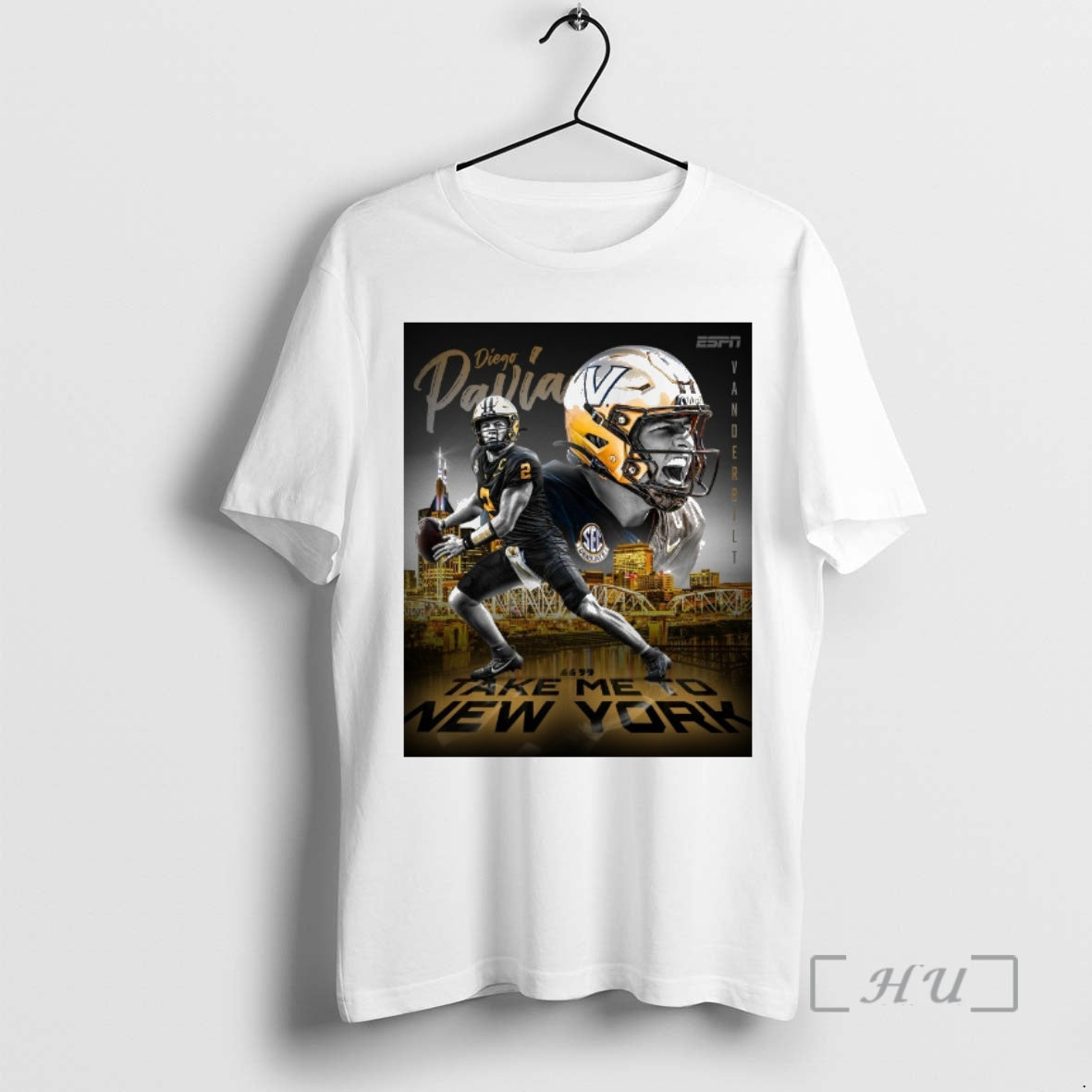 Officials Vanderbilt Diego Pavia Take Me To New York 2025 T-Shirts, Hoodie, Sweatshirt | CoreVibeTees.com