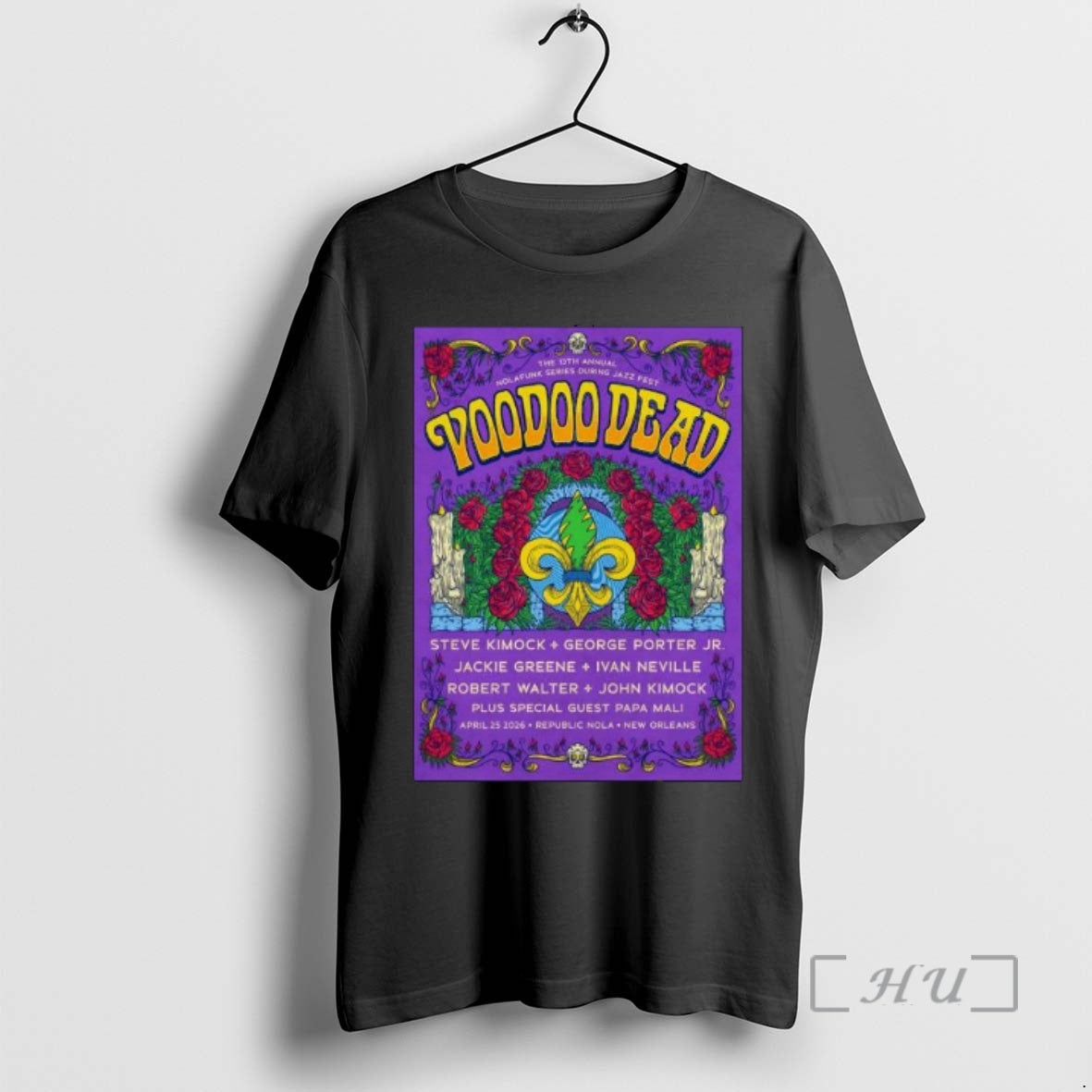 Officials Voodoo Dead April 25 2026 New Orleans La T-Shirts, Hoodie, Sweatshirt | CoreVibeTees.com