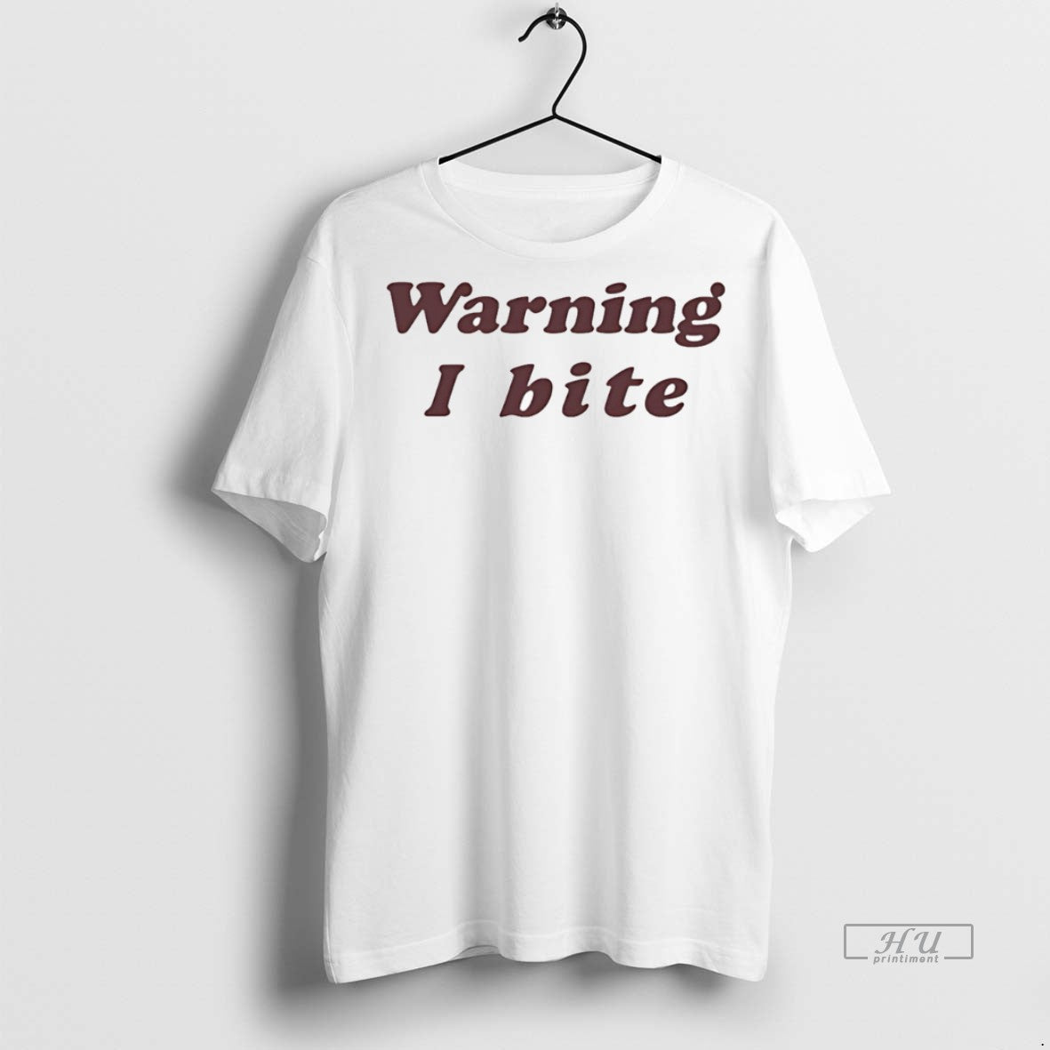 Officials Warning I Bite Tee Shirt Sweater