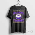 Officials Washington Huskies Mens Soccer Championship 2025 National Champions T-Shirts, Hoodie, Sweatshirt | CoreVibeTees.com