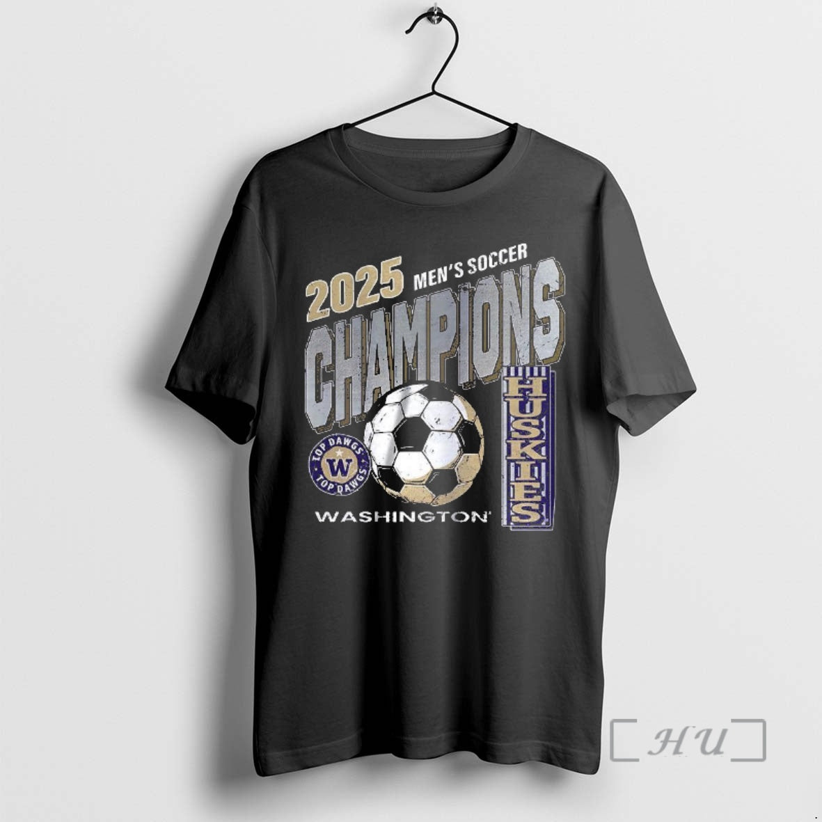 Officials Washington Huskies Mens Soccer Ncaa Big Ten Conference 2025 Champions Premium T Shirts Sweater Hoodie, Sweatshirt
