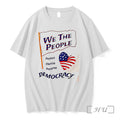 Officials We The People Protect Cherish Preserve Democracy 4th Of July Premium T Shirts Sweater