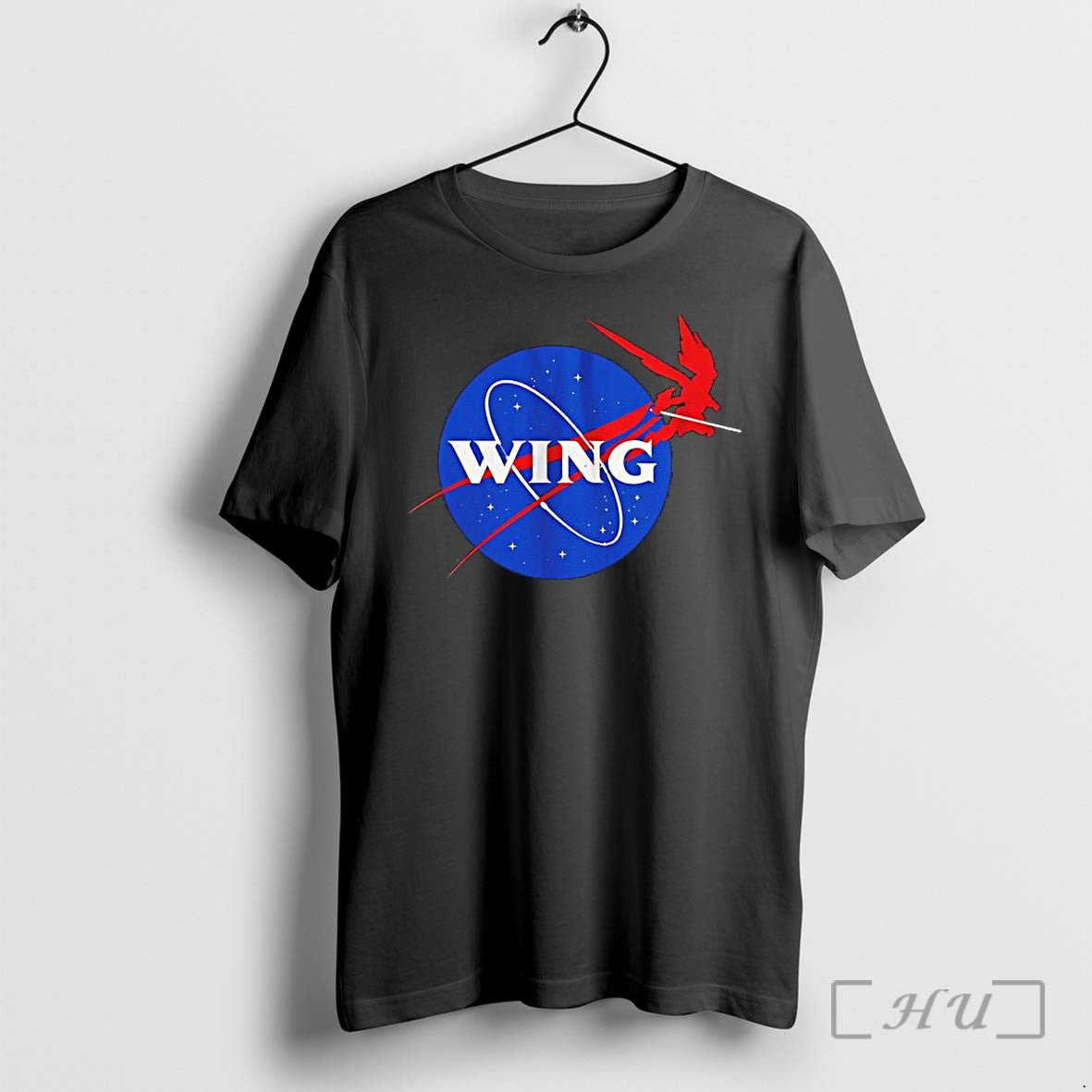 Officials Wing Gundam Mobile Suit Gundam Nasa Logo Parody Space