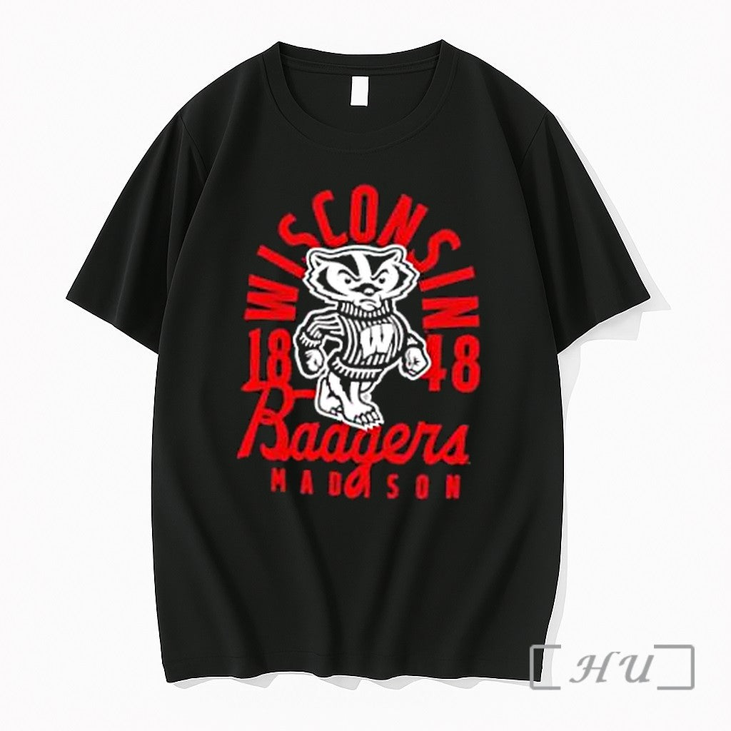 Officials Wisconsin Badgers Bucky Badger Madison 1848 Madison