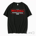 Officials Xavier Becerra For Governor Of California 2026 Us Flag Retro Tee Premium T Shirts