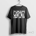Officials Yall Think Im Mean And Cranky Wait Till I Dont Like You Premium T-Shirts, Hoodie, Sweatshirt | CoreVibeTees.com