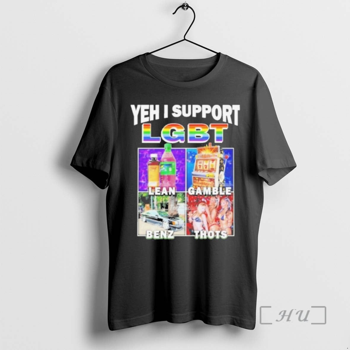 Officials Yeh I Support Lgbt Lean Gamble Benz Thots T-Shirts, Hoodie, Sweatshirt | CoreVibeTees.com