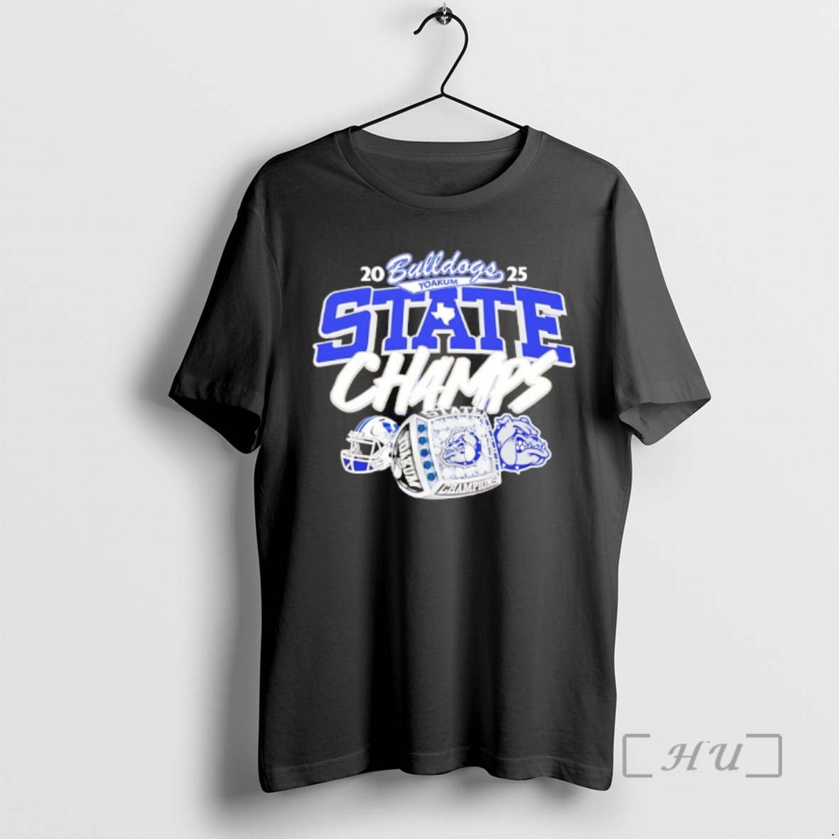 Officials Yoakum State Bulldogs 2025 State Champions Ring T-Shirts, Hoodie, Sweatshirt | CoreVibeTees.com