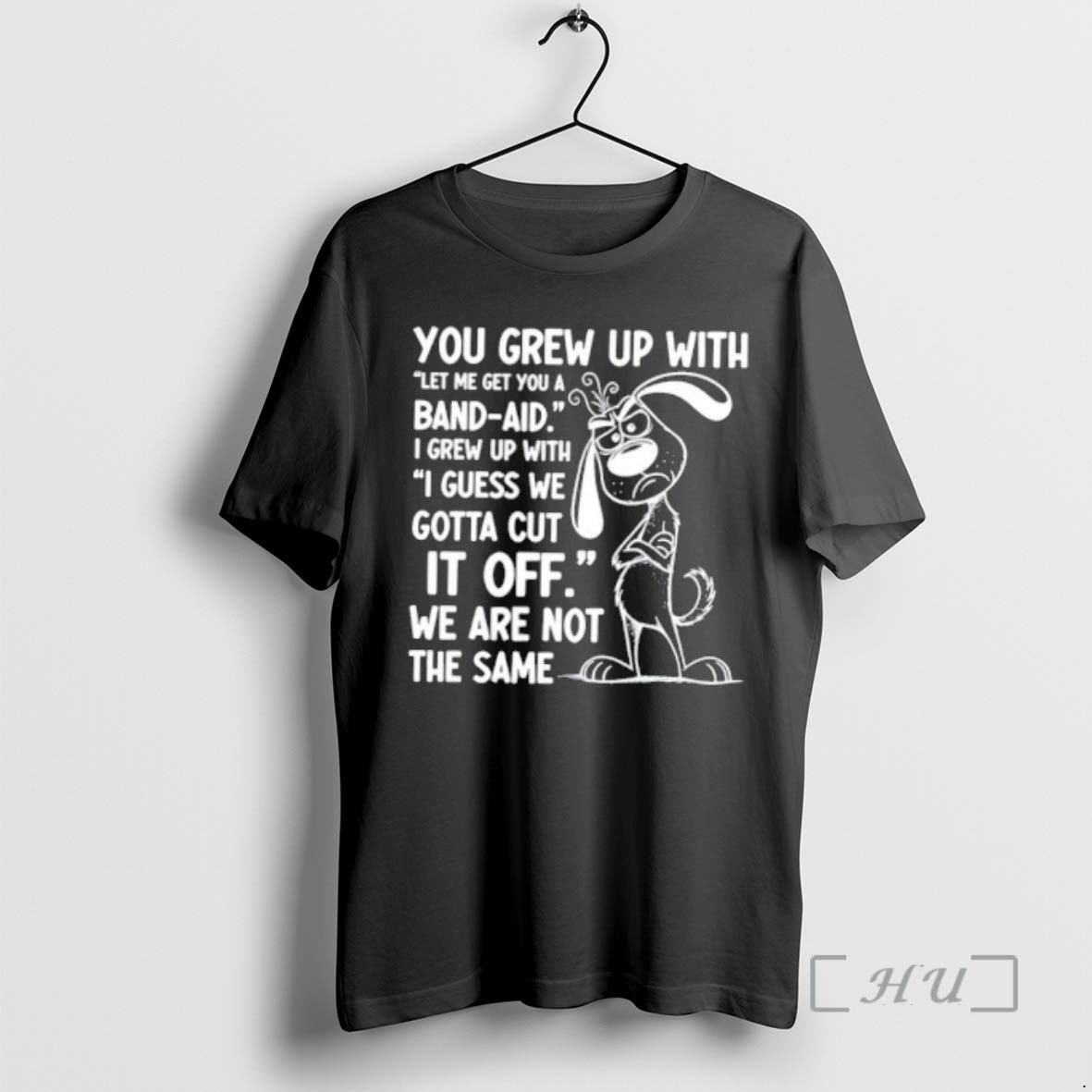 Officials You Grew Up With Band Aid I Grew Up With Cut It Off Premium T-Shirts, Hoodie, Sweatshirt | CoreVibeTees.com