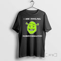 Officials Cho Shrek I Am Feeling Overstimulated Ornaments T-Shirts, Hoodie, Sweatshirt | CoreVibeTees.com
