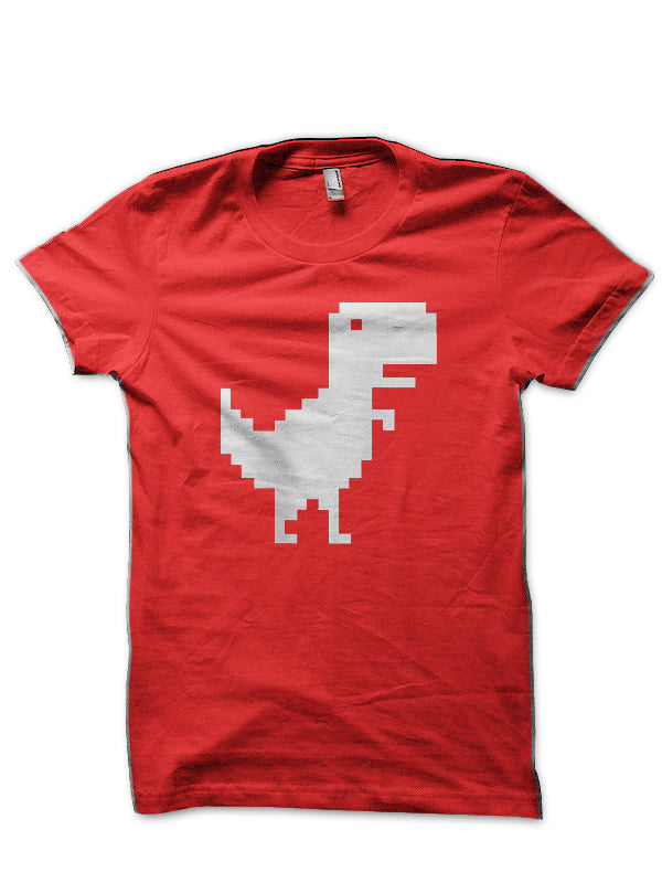 Offline T Rex Red T-Shirt Hoodie, Sweatshirt | CoreVibeTees.com