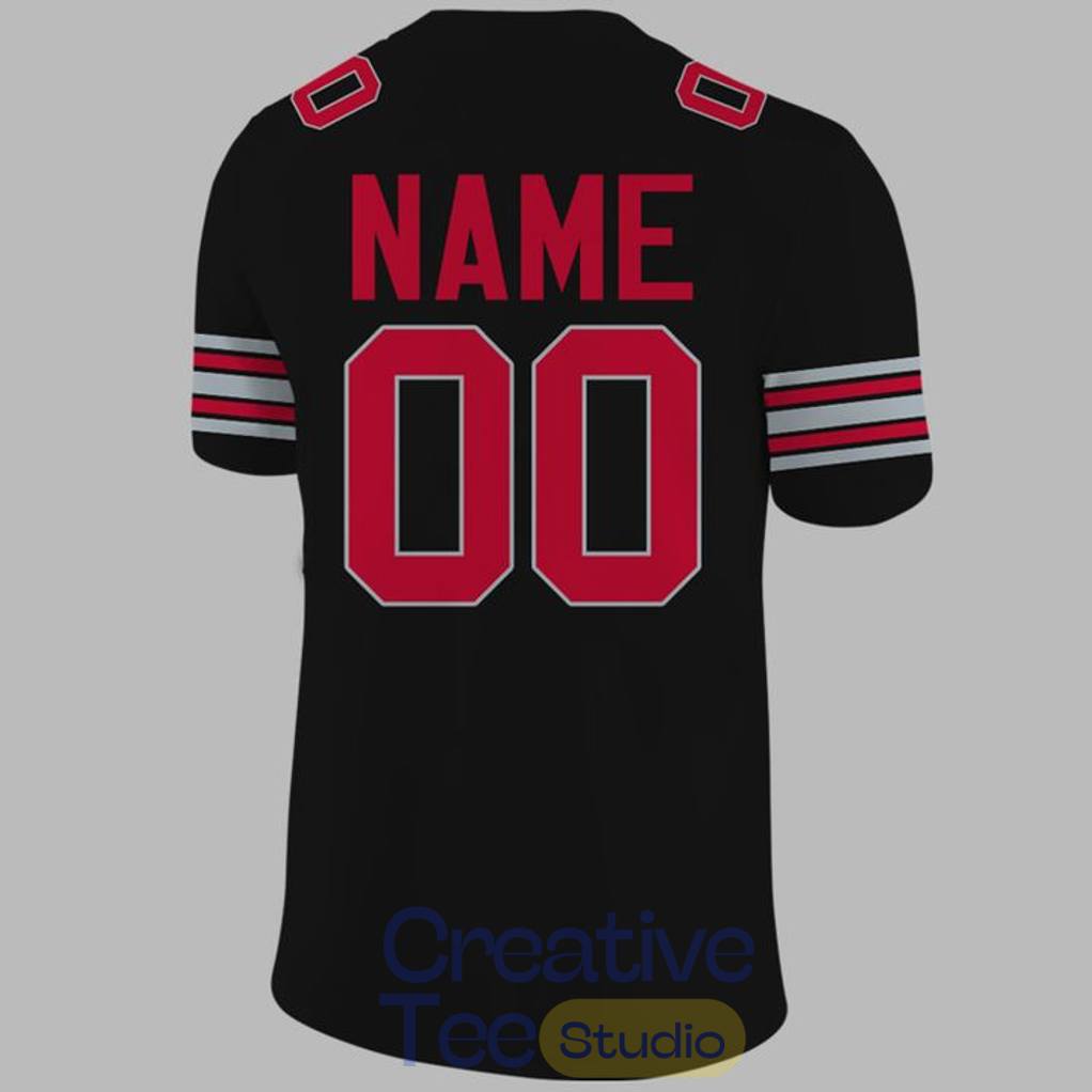 Ohio State Buckeyes “Back in Black” 2026 Custom Football Jersey