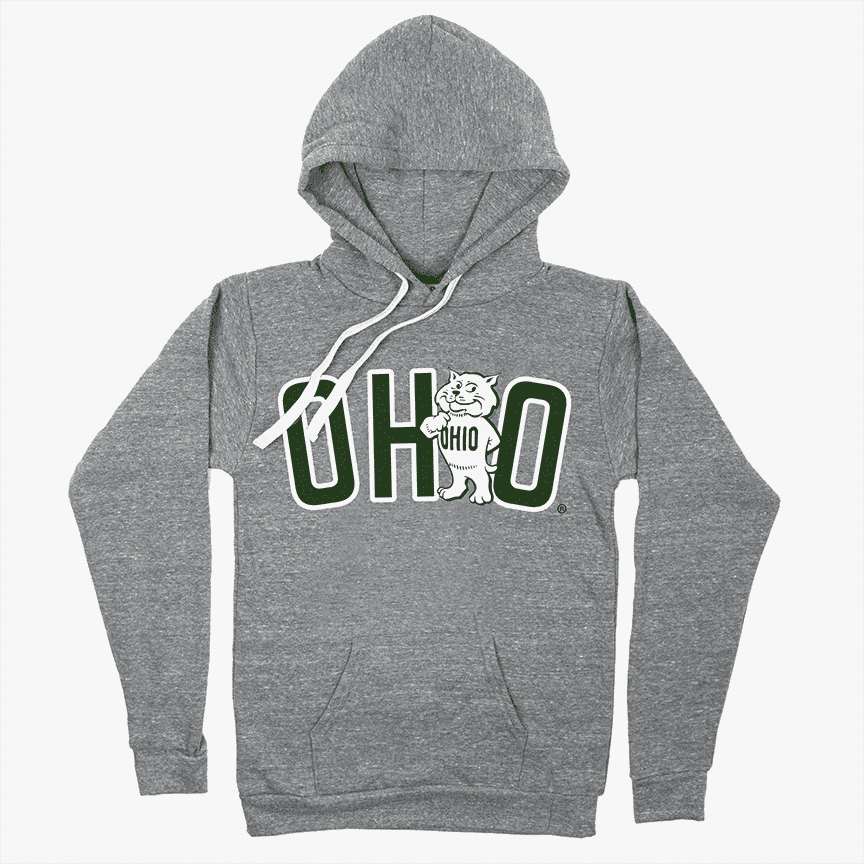 Ohio University Rufus Hoodie Style001 T-Shirts, Sweatshirt | CoreVibeTees.com (Image 1)
