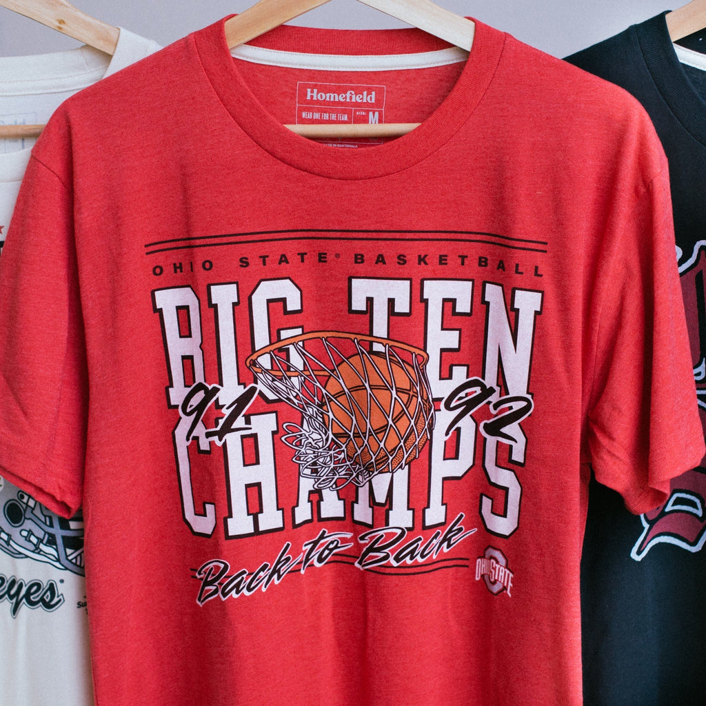 OSU Basketball 1991-92 Back-to-Back Big Ten Champs Tee Style001 Hoodie, Sweatshirt | CoreVibeTees.com (Image 2)