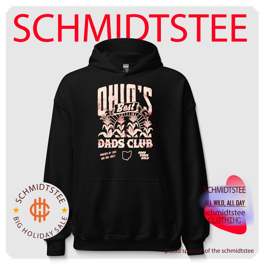 Ohio’s Best Dads Club powered by bourdon and dad jokes shirt