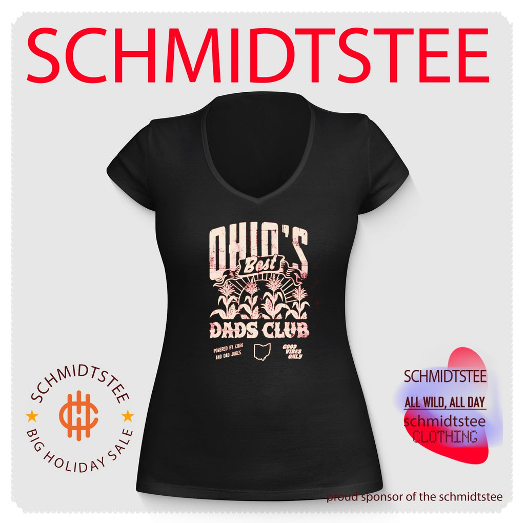 Ohio’s Best Dads Club powered by bourdon and dad jokes shirt
