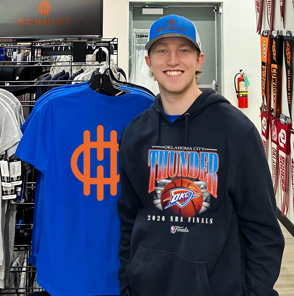 Oklahoma City Thunder 2026 NBA Finals Bold shirt