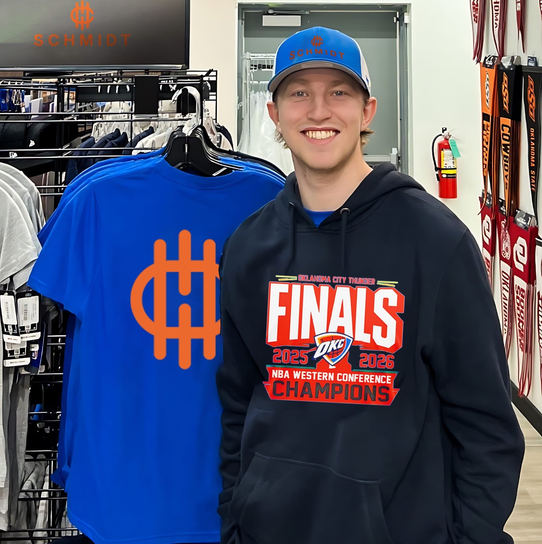 Oklahoma City Thunder Finals Western Conference Champions 2026 shirt