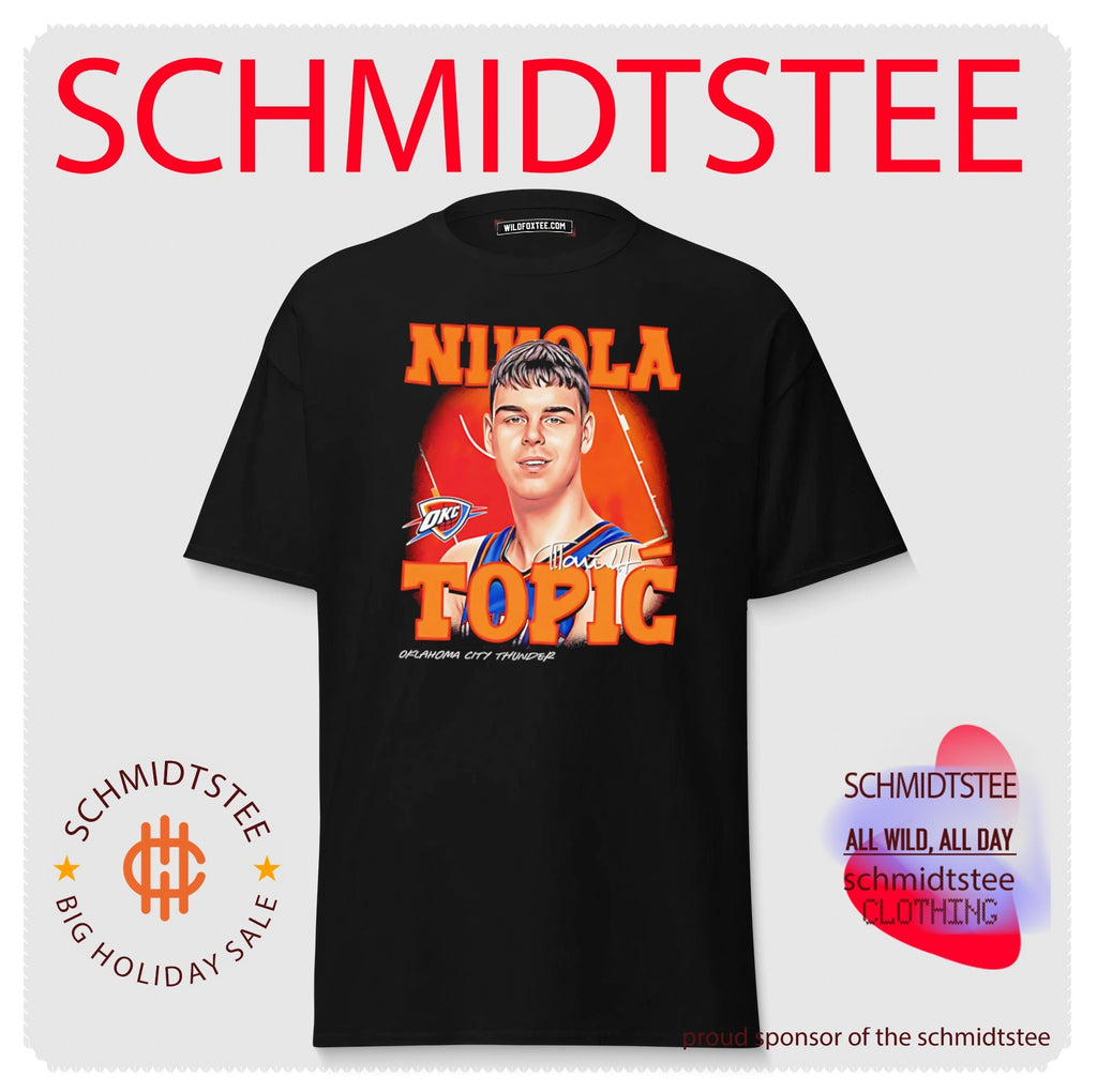 Oklahoma City Thunder Nikola Topic signature shirt
