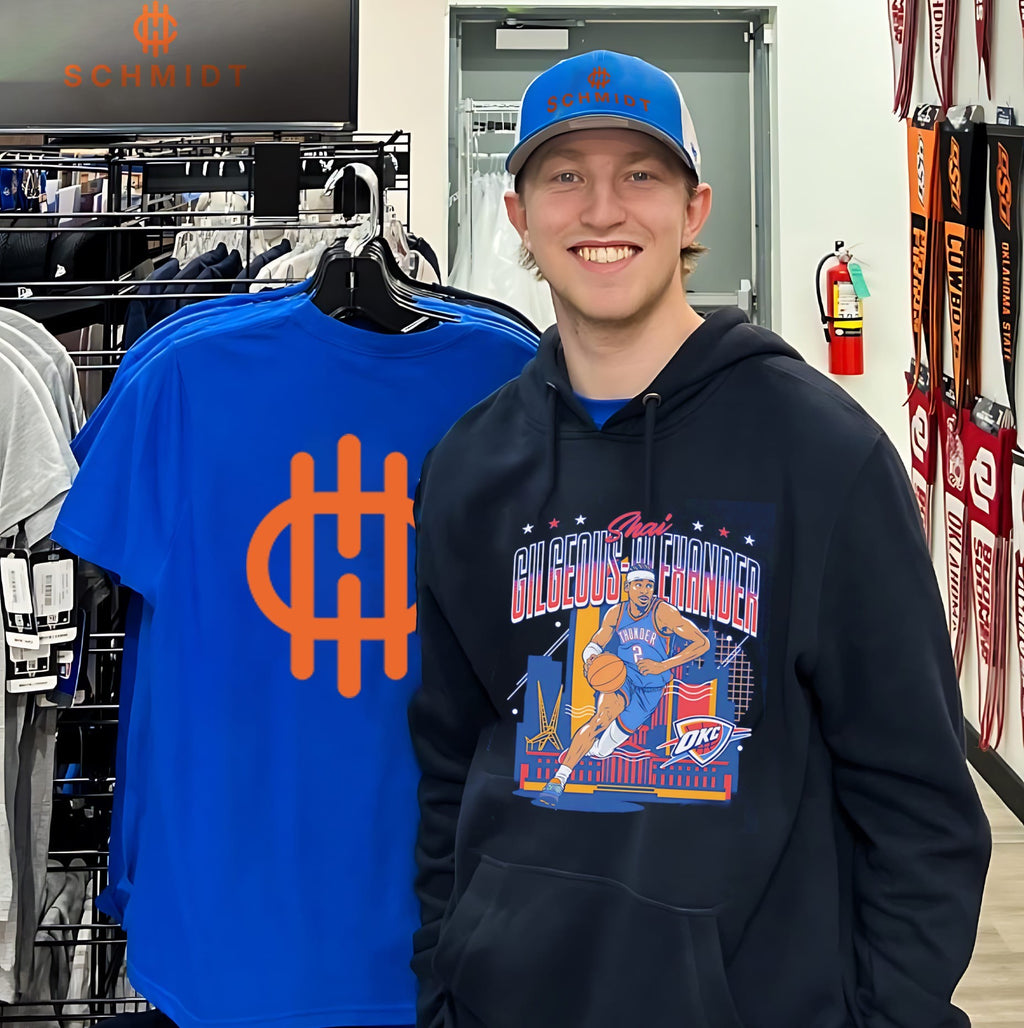 Oklahoma City Thunder Shai Gilgeous Alexander illustration shirt