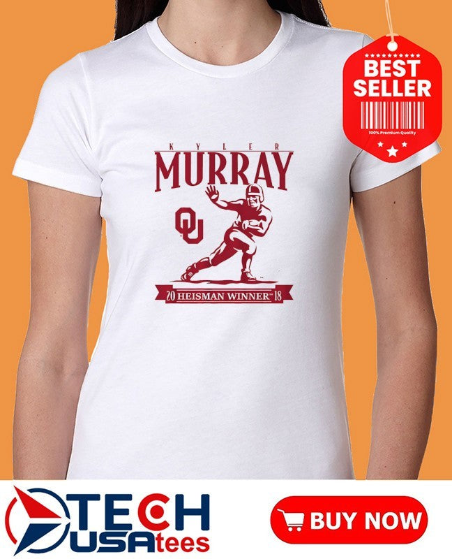 Oklahoma Sooners Football Kyler Murray Heisman Winner Trophy 2018 shirt