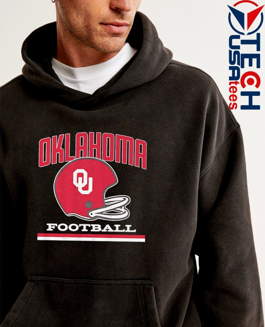 Oklahoma Sooners Football vintage helmet shirt