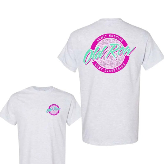 Old Row Circle Logo Double Sided Graphic Tee