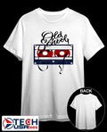 Old school cassette tape 90s 80s retro shirt