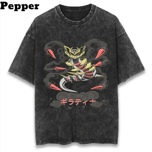 Ominous Giratina Vintage Tee, Ominous Giratina Shirt, Ominous Giratina Merch, Pokemon Shirt, Anime Shirt, gift for him, gift for her Top Menswear Sweatshirt, Hoodie, Comfort Colors