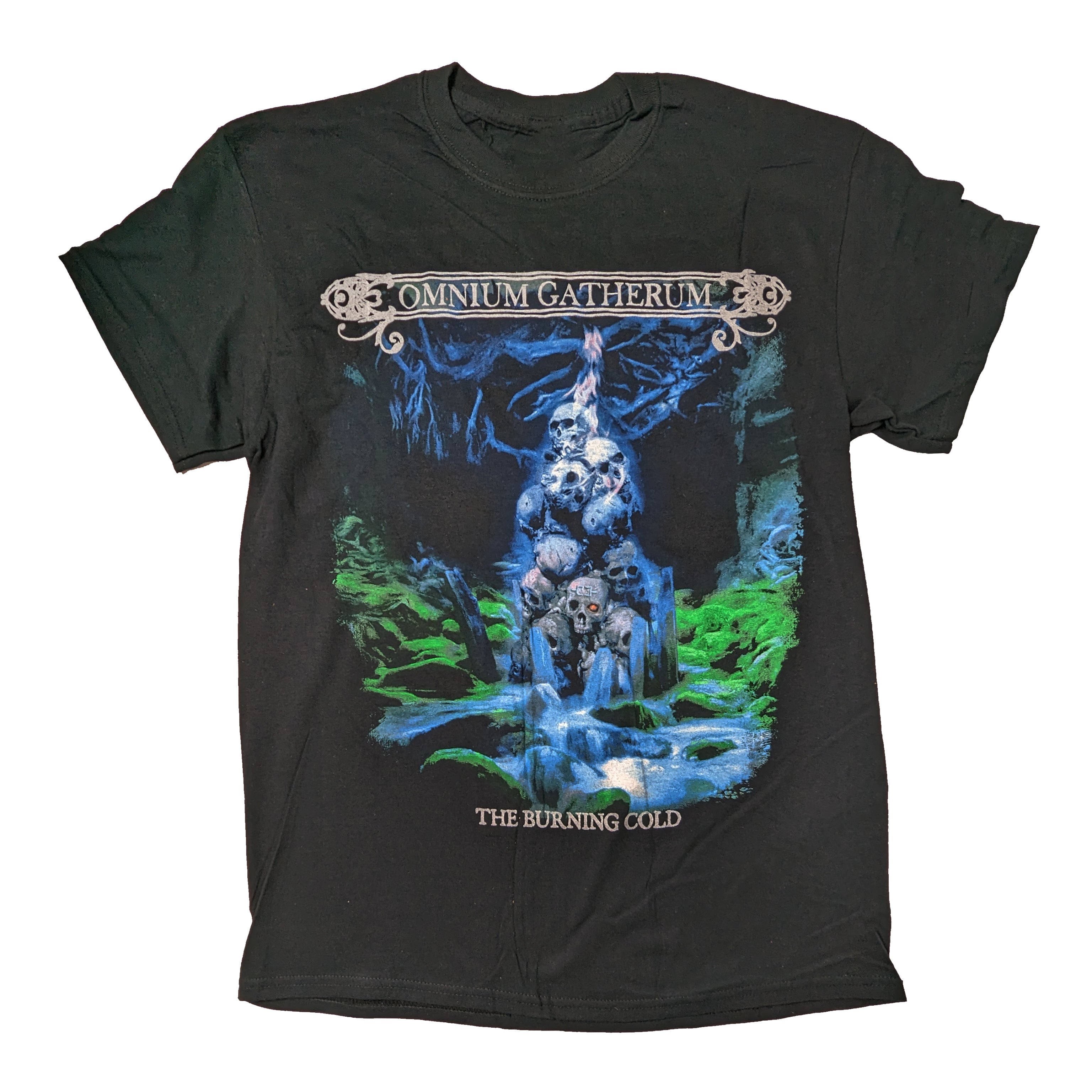 Omnium Gatherum - The Burning Cold Tour t-shirt Hoodie, Sweatshirt | CoreVibeTees.com (Image 2)
