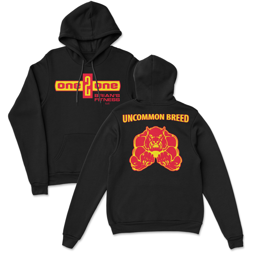 One 2 One Fitness - Uncommon Breed Unisex Hoodie T-Shirts, Sweatshirt | CoreVibeTees.com (Image 1)