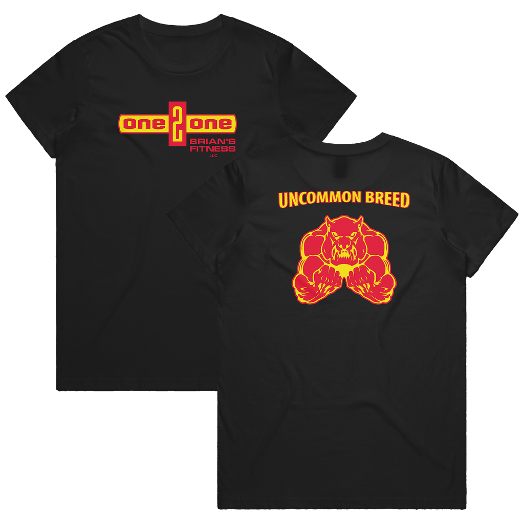 One 2 One Fitness - Uncommon Breed Women's Tee Hoodie, Sweatshirt | CoreVibeTees.com (Image 1)