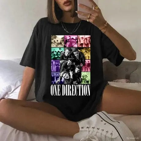 One Direction The Eras Tour T-Shirt, One Direction T-Shirt, One Direction T-Shirt, One Direction Gift For Fan, Music Tour T-Shirt