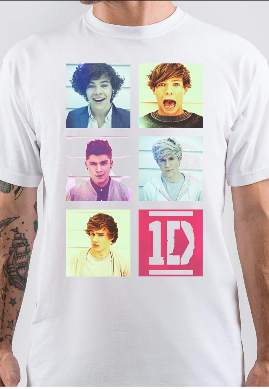 One Direction White T-Shirt Style003 Hoodie, Sweatshirt | CoreVibeTees.com