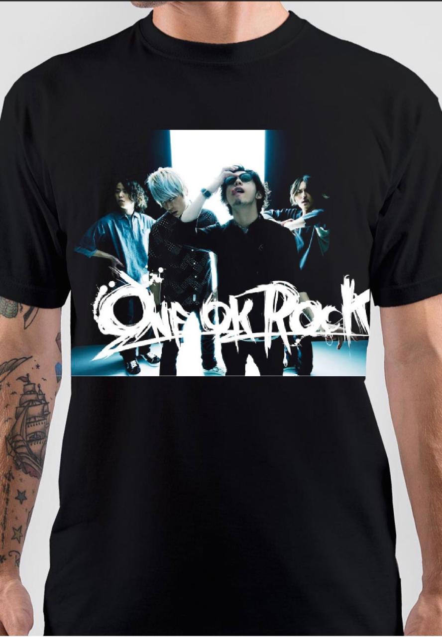 One Ok Rock Black T-Shirt Hoodie, Sweatshirt | CoreVibeTees.com