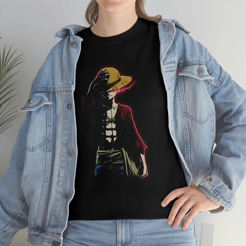 One Piece Luffy Black TShirt Trending Shirt Sweatshirt, Hoodie, Comfort Colors