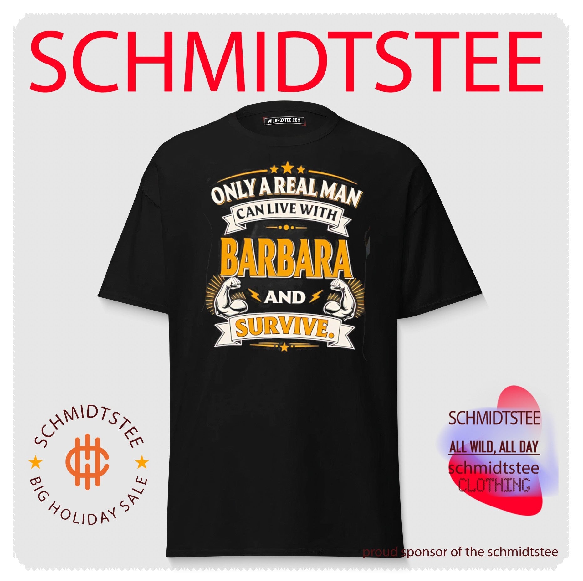 Only a real man can live with Barbara and survive vintage shirt