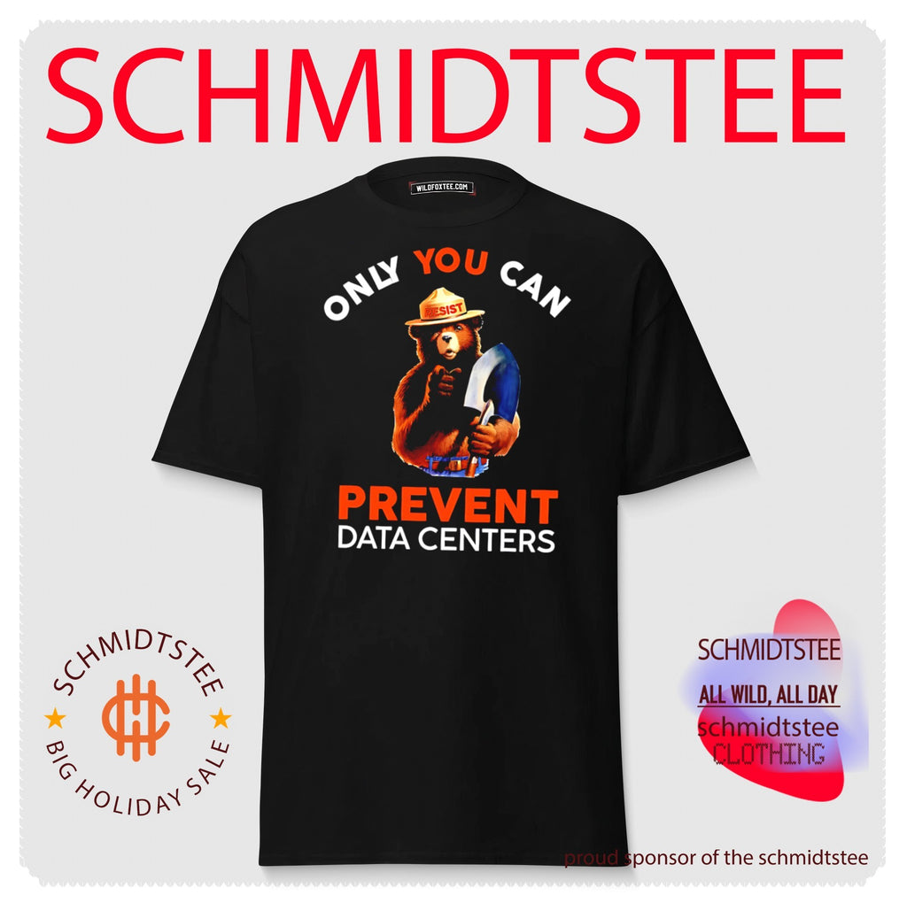 Only you can prevent data centers Smokey Bear vintage shirt
