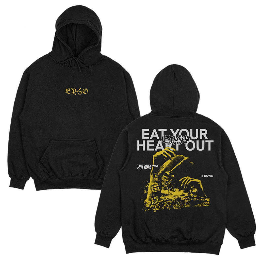 Only Way Out Hoodie (Black) T-Shirts, Sweatshirt | CoreVibeTees.com