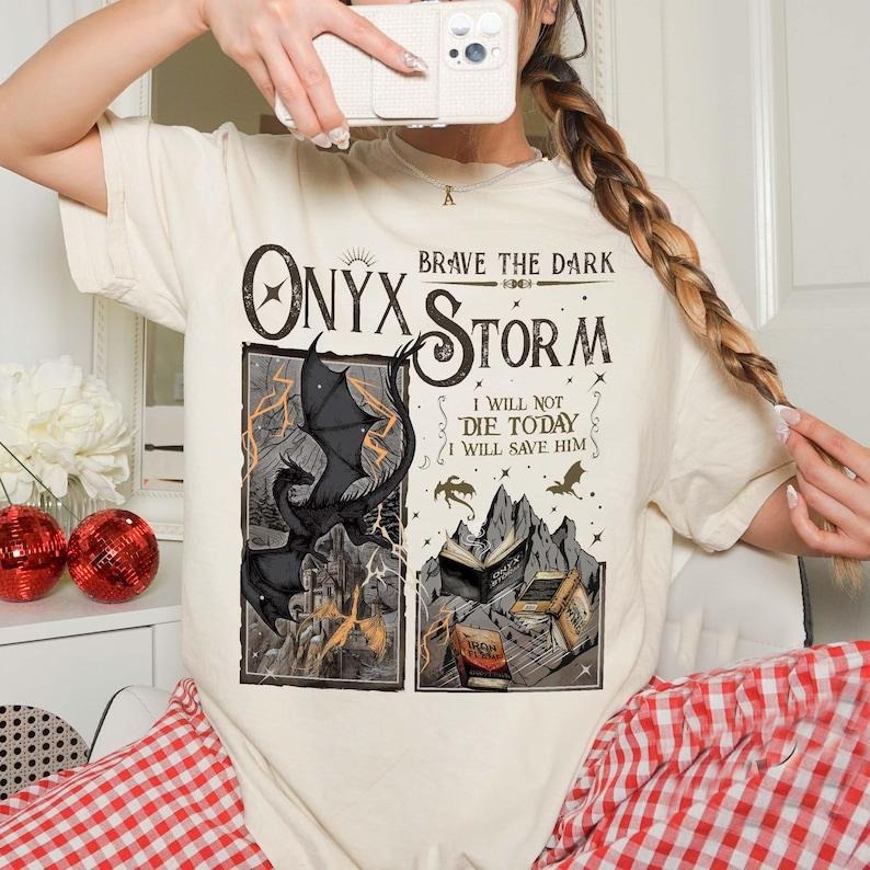 Onyx Storm Shirt, Violet Sorrengail Shirt, Fourth Wing Shirt, Basgiath War Collegee, I Will Save Him, Xaden Riorson Shirt Cotton Shortsleeve Unisex