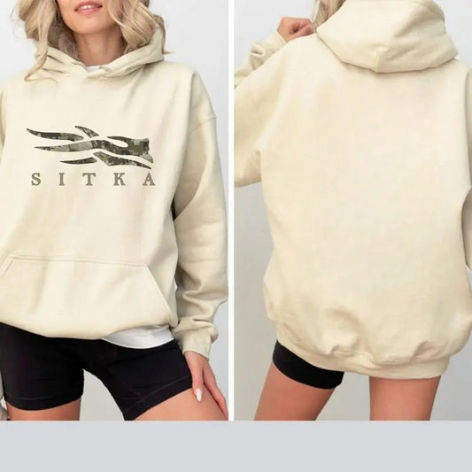 Optifa.de Camo Sit.ka Sweatshirt, Hunting Outdoor Gear Tactical Outdoor Sweatshirt, Trendy Outfits, Stay Ahead of the Game, Graphic Shirt