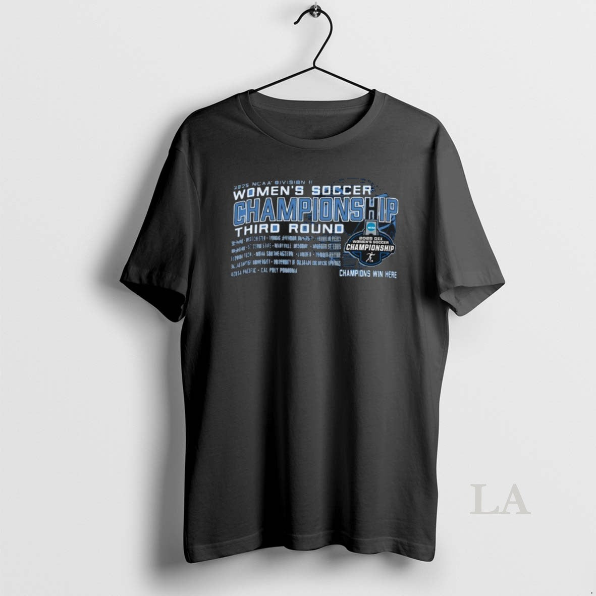 Original 2025 Ncaa Dii Womens Soccer Championship Third Round T-Shirts, Hoodie, Sweatshirt | CoreVibeTees.com