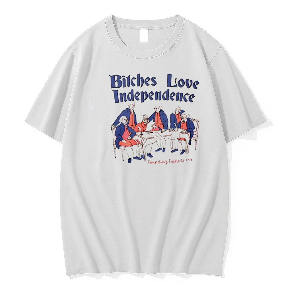 Original 4th Of July Bitches Love Independence Tee Tshirts Jpg
