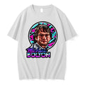 Original 80s Style Michael Bolton Retro Aesthetic Office Humour White Tshirts