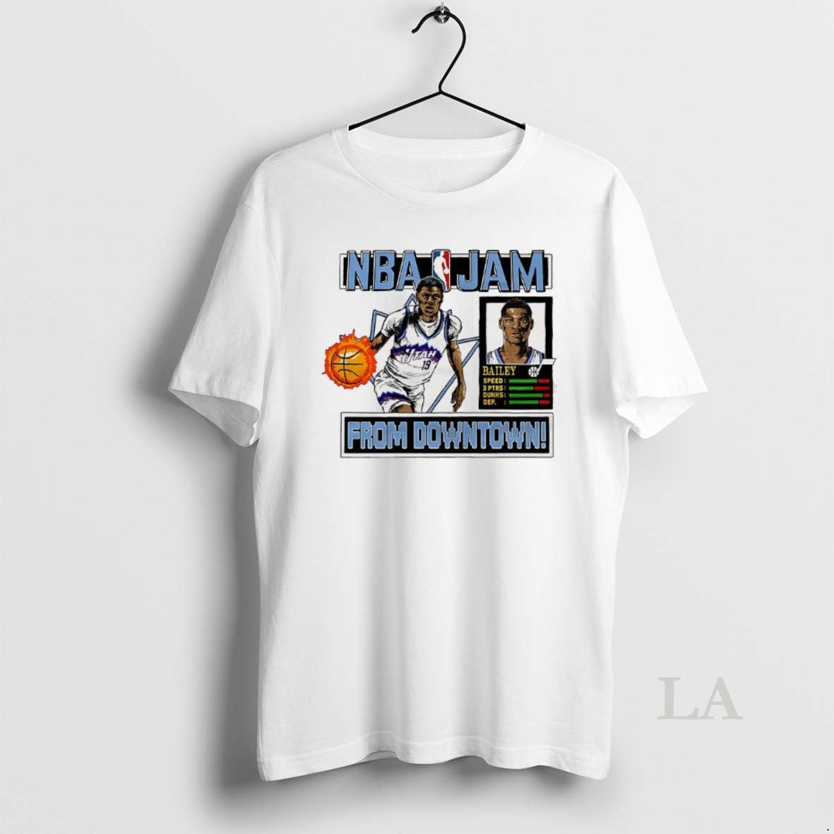 Original Ace Bailey Utah Jazz Nba Jam From Downtown Classic Video Game T-Shirts, Hoodie, Sweatshirt | CoreVibeTees.com