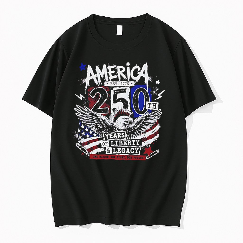Original America 250th Anniversary Eagle 250th Years Of Liberty And Legacy Tee Tshirts