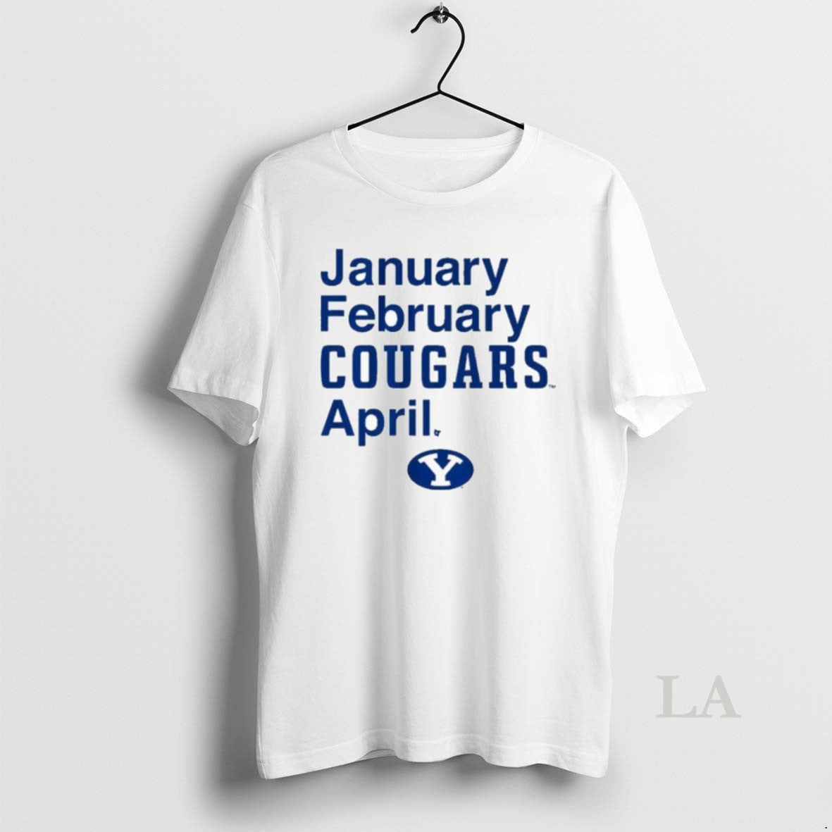 Original Byu Cougars Basketball January February Cougars April T-Shirts, Hoodie, Sweatshirt | CoreVibeTees.com