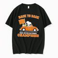 Original Back To Back 2026 Wcws National Champions Texas Longhorns Snoopy Car Black Tshirts
