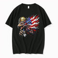 Original Bald Eagle Veteran American Flag Patriotic American Military Tshirts